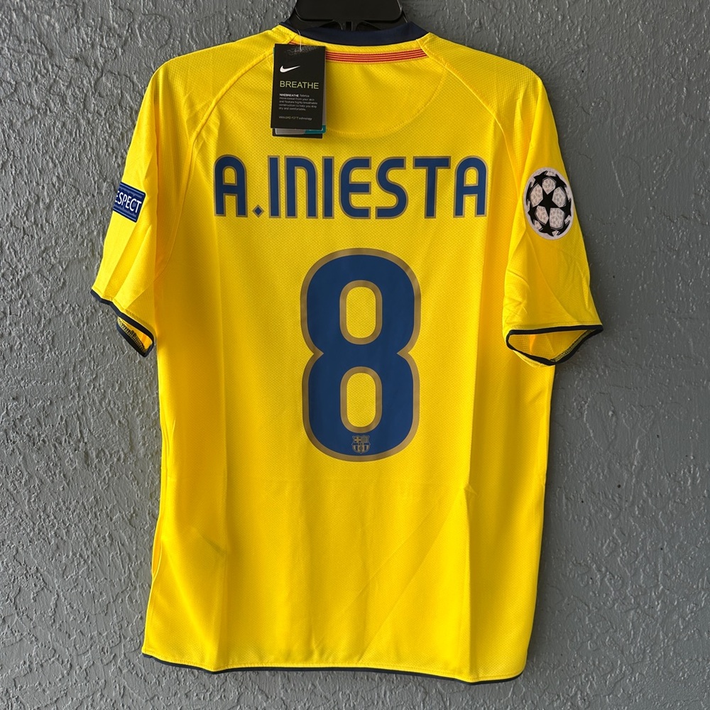 Barcelona Iniesta Jersey 2009